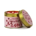Moederdagcadeau tip : Lily-Flame World's Greatest Mum geurkaars