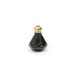 HV Home de Cologne Vase - black/Gold - 10.6x10.6x14.8CM
