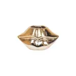HV Lip vaas goud - Gold - 21x19x11cm