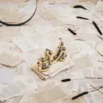 HV Spelende Ballon Hond - 24x9x14 cm - Goud