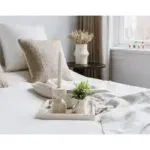 Marmer dienblad tray 30x30cm beige mooisa