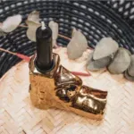 HV kandelaar Gun goud