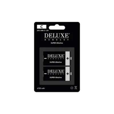 Deluxe Homeart Batterijen 2x C
