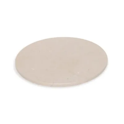 Marmer dienblad rond Ø30cm beige