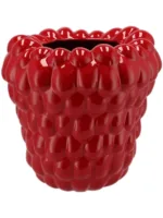 Raspberry vase red 19x19cm