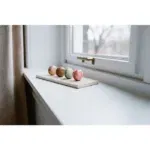 Marmer dienblad rechthoek S beige 10x25cm