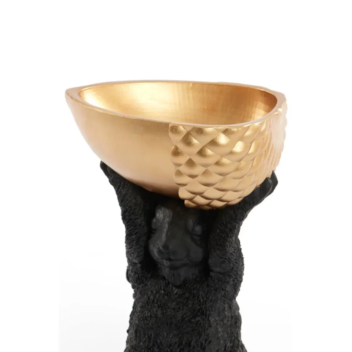 eekhoorn zwart goud herfstdecoratie