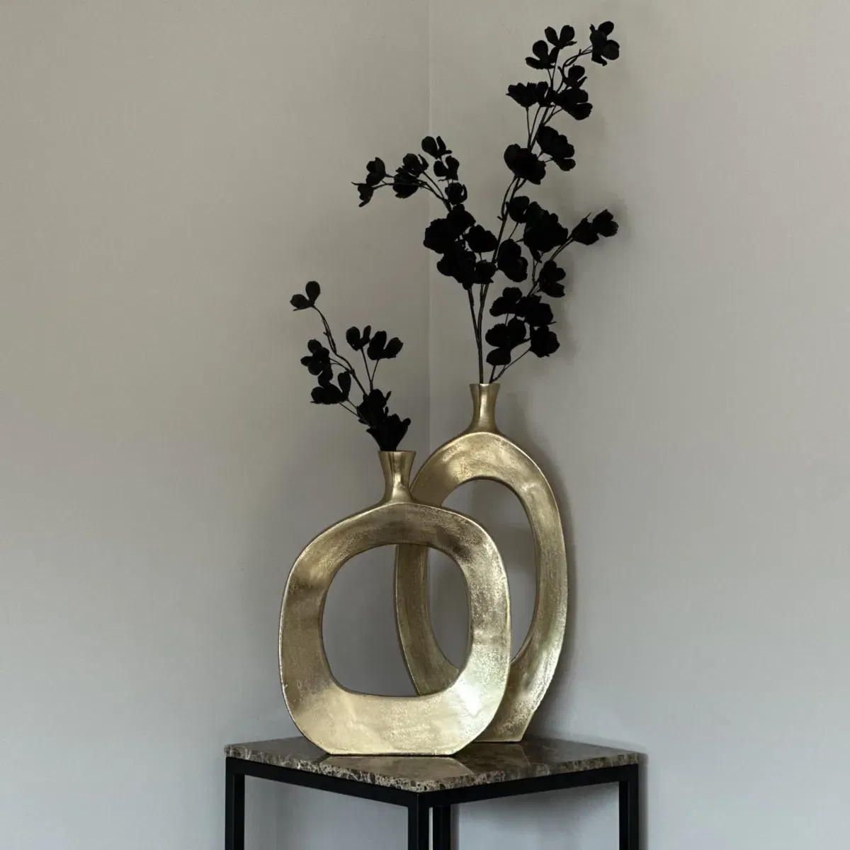 vaas met gat goud cirkel