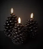 LED dennenappel Countryfield zwart M