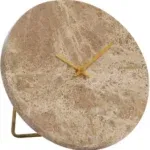 light & living Moreno bruin steen klok 15 cm