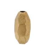 Jada goud rock vaas 15x30cm