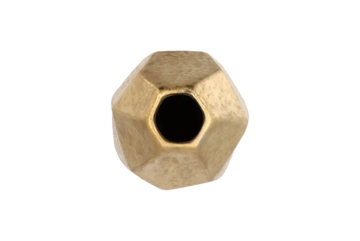 Jada goud rock vaas 15x30cm