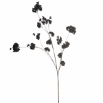 Zwarte Japanse zijden bloesem tak 126 cm