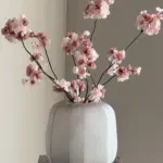 Light & living vaas met kersenbloesem