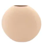 Jada sand oval vaas 31x9cm