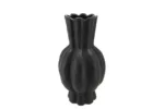 Garlic black high vase 23x40cm