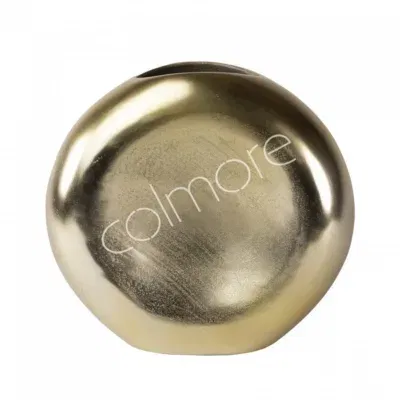 Colmore Vaas Ovaal Raw Brons goud 27X8X24cm