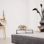 HV Lip vaas goud - Gold - 15,5x6,5x7,5cm