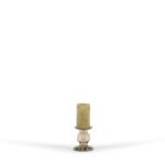 kandelaar glas Oyster 1 Rolls brown luster