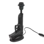 HV Pistool Lamp - Zwart - 15x9x32cm