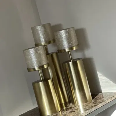 gouden kandelaar set