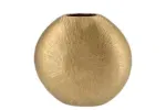 Vaas ovaal goud 31x31x9cm