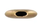 Vaas ovaal goud 31x31x9cm