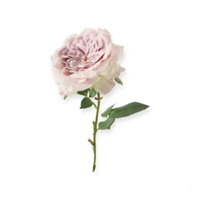 Losse zijden bloem licht lila / roze 60 cm