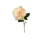 Losse zijden bloem zalm perzik 60 cm