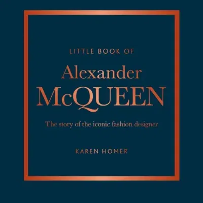 Tafelboek of Alexander McQueen blauw