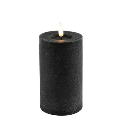 Countryfield Led Kaars Zwart 7,5 x 12,5 cm