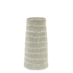 Light & Living Vaas Ø13x26,5 cm GIORGIA crème beige