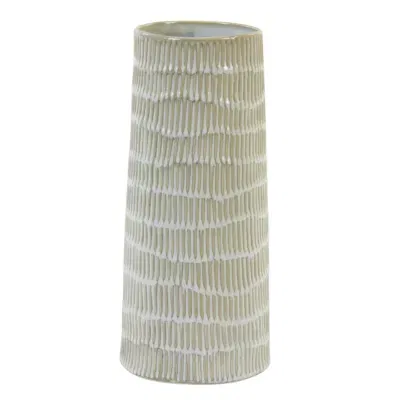 Light & Living Vaas Ø15x32,5 cm GIORGIA crème beige