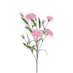 Losse zijden bloem Dianthus roze 70 cm
