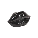 HV Lip vaas zwart - black - 15,5x6,5x7,5cm