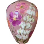 Kander luxe vaas flowermix mauve