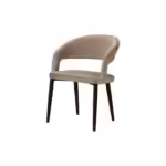 Tusk luxe eetkamerstoelen Zandwit (Brandvertragend) (Set van 2) - Afbeelding 7