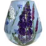 Tasman M field bouquet blue Ø26 x H28 cm - Afbeelding 2