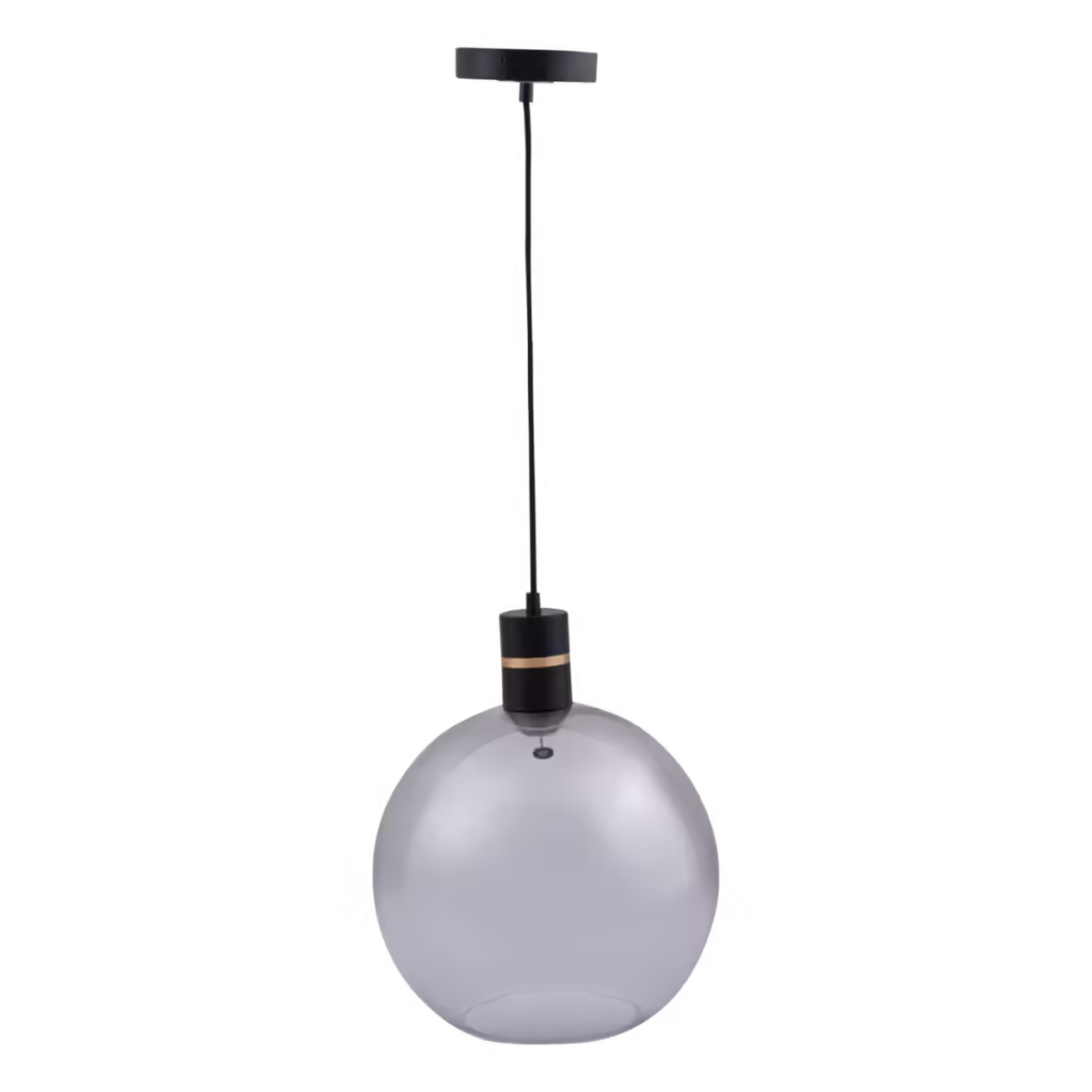 Kristyn 1 smoke bol licht luxe hanglamp hotel chique