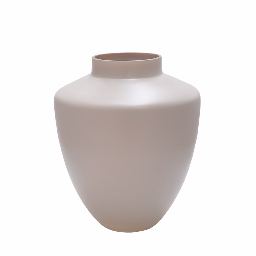 Vase the world - Tugela matte ivory vaas beige 2 afmetingen