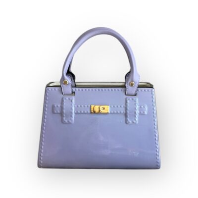 Luxe handtas vaas lila goud