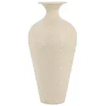 Beige vaas sand texture 9.5x17.5x40cm