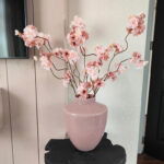 review klantfoto vase the world vaas met bloesems