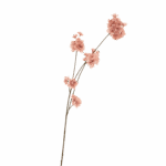 Zijden bloesemtak prunus malaga spray taupe oud roze 84cm