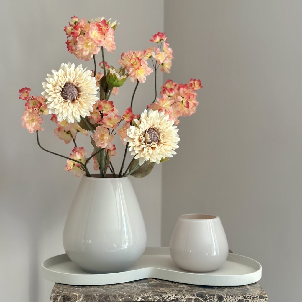 Complete Tafel decoratie set beige peach