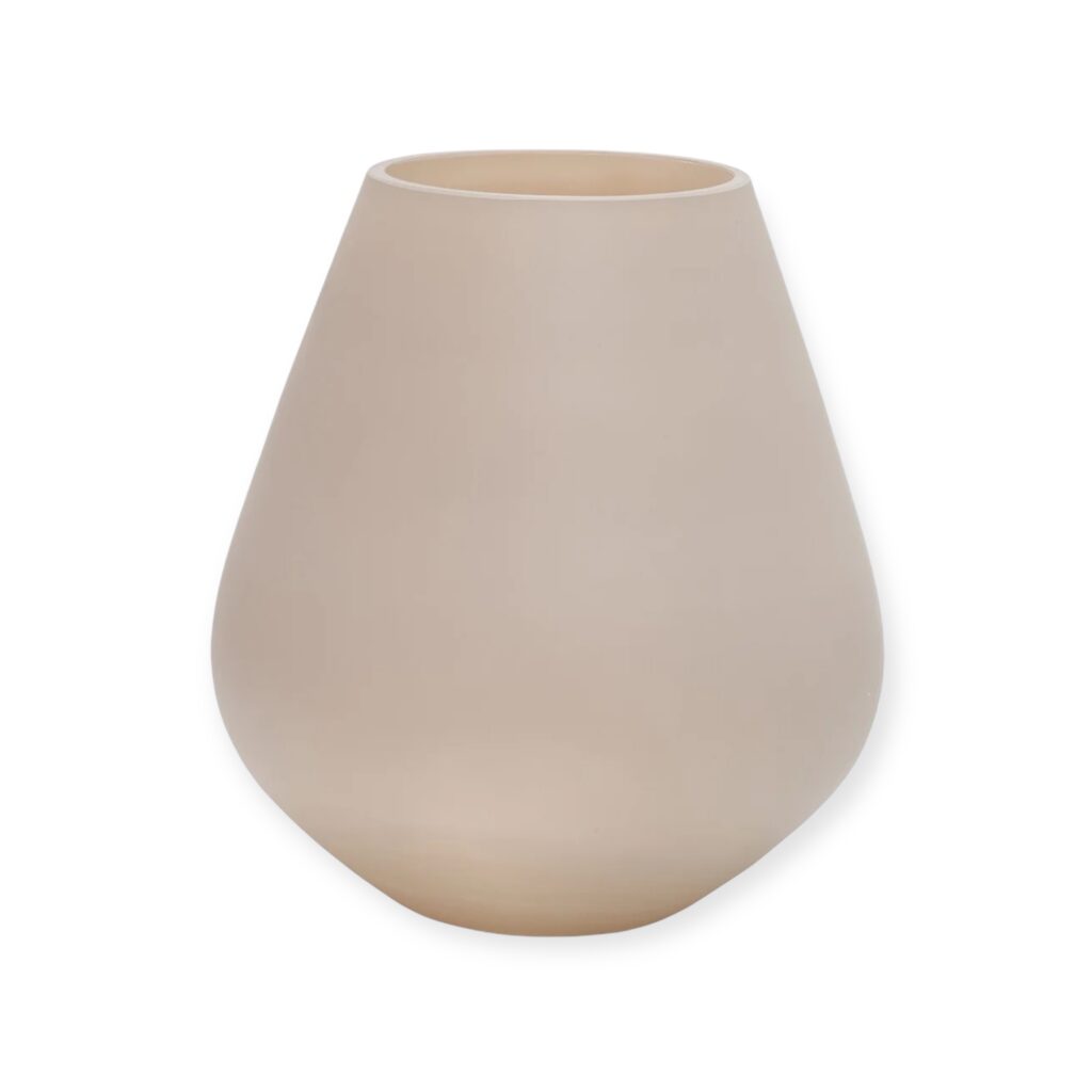 Vase the world | Tasman S matte ivory Ø18 x H20 cm