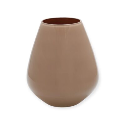 Vase the world | Tasman S sand taupe Ø18 x H20cm