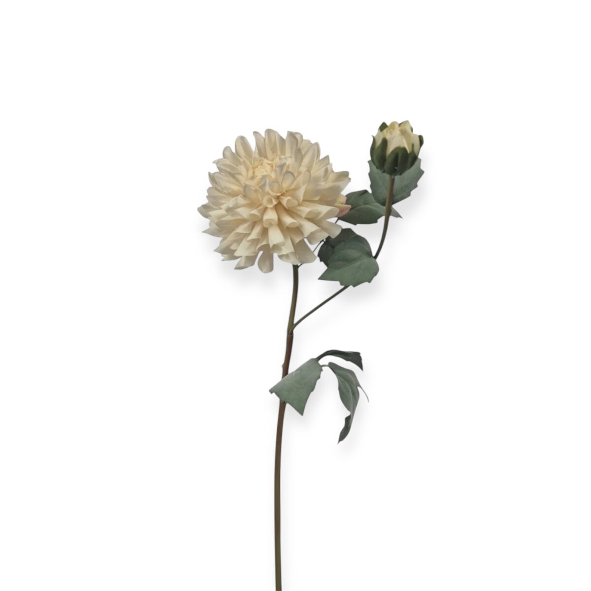 Kunstbloem Beige Dahlia klein 60 cm Kunstbloem Beige Dahlia klein 60 cm