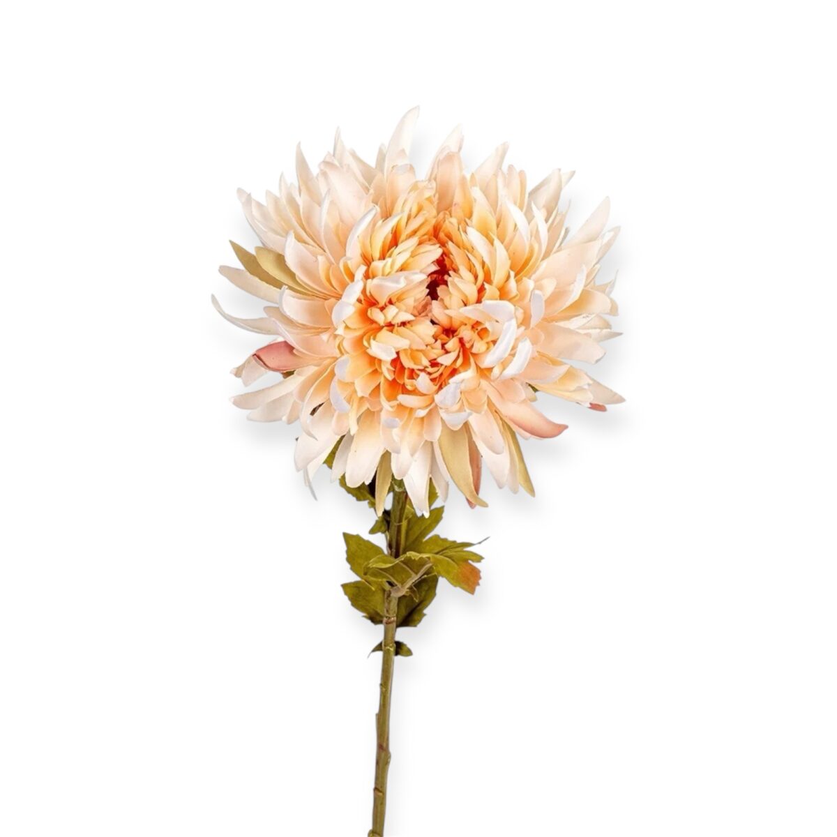 Kunstbloem Chrysant Zalm beige 62 cm Kunstbloem Chrysant Zalm beige 62 cm