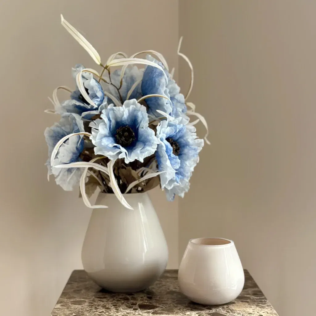 Decoratie set Tasman beige blauw - Vase the world